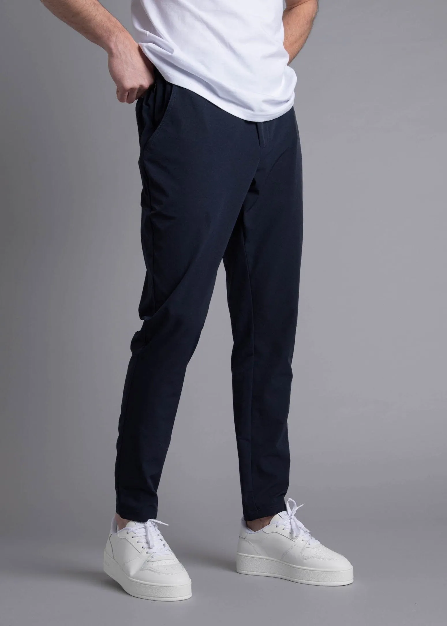 Smart Stretch Trouser In Navy Blue