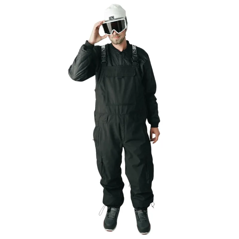 SOFTSHELL BIB PANTS - DARKSIDE