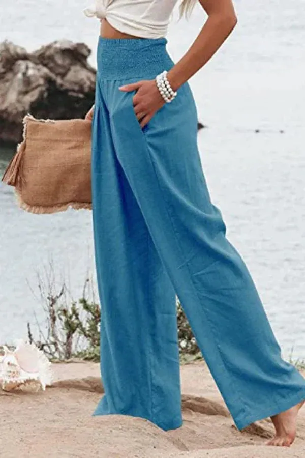 Sylis | High-Waist Palazzo Pants