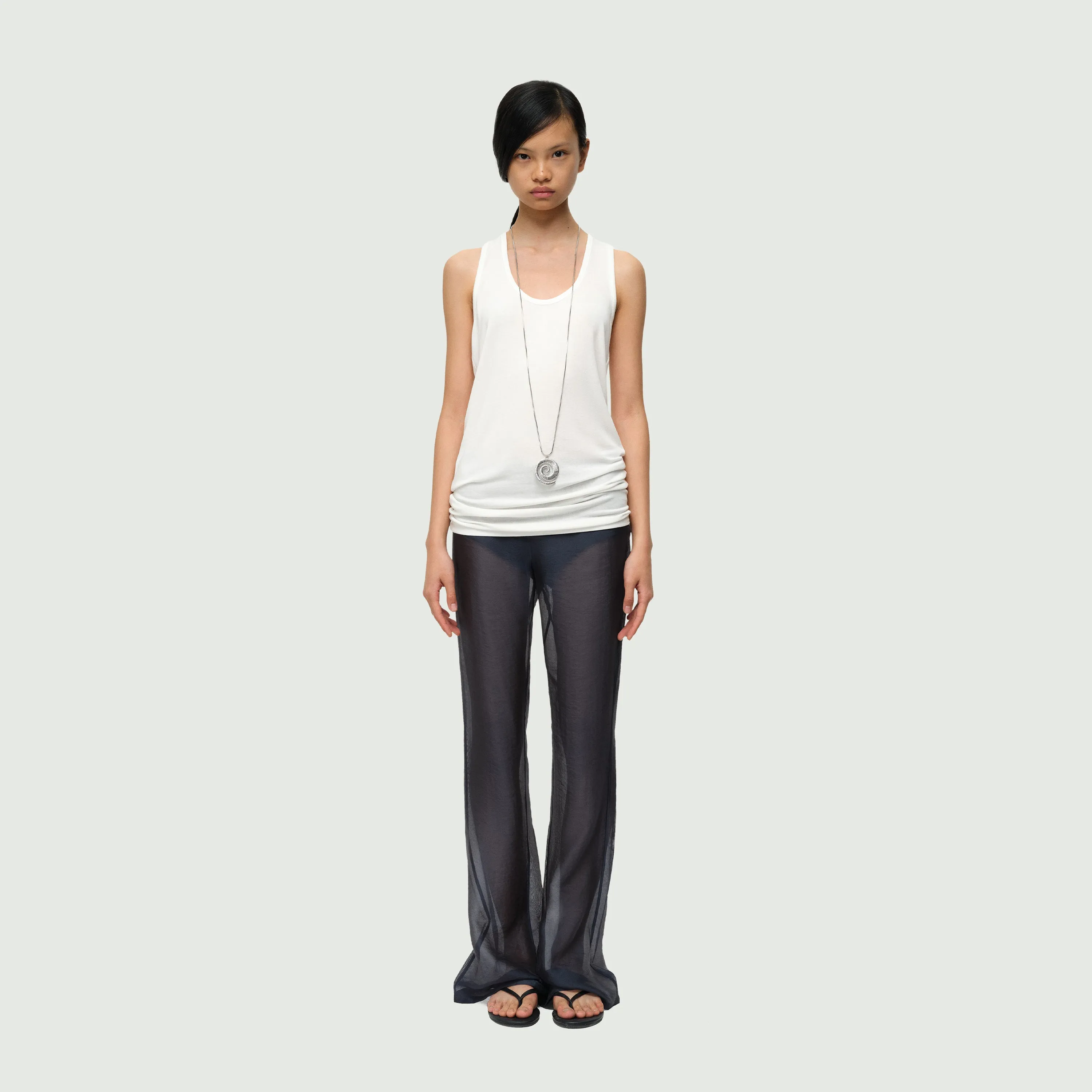 The Mesh Flared Pants