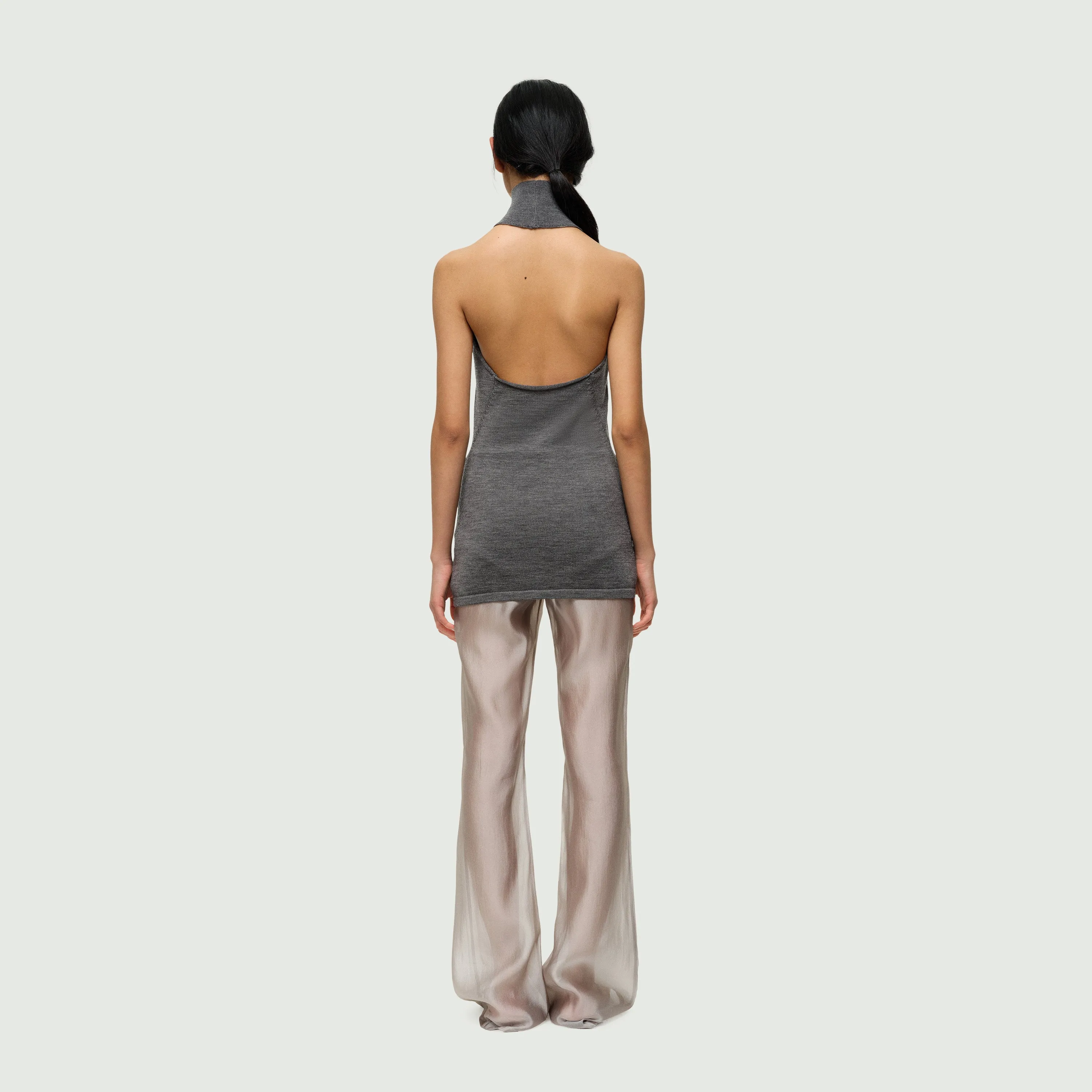 The Mesh Flared Pants