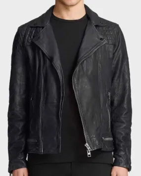 Tony Padilla Black Leather Jacket