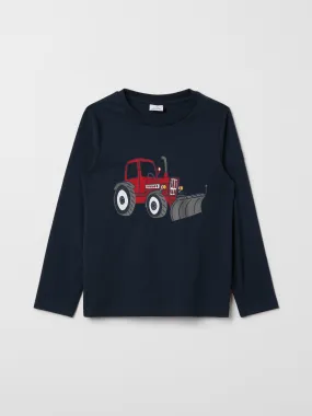Tractor Print Kids Top