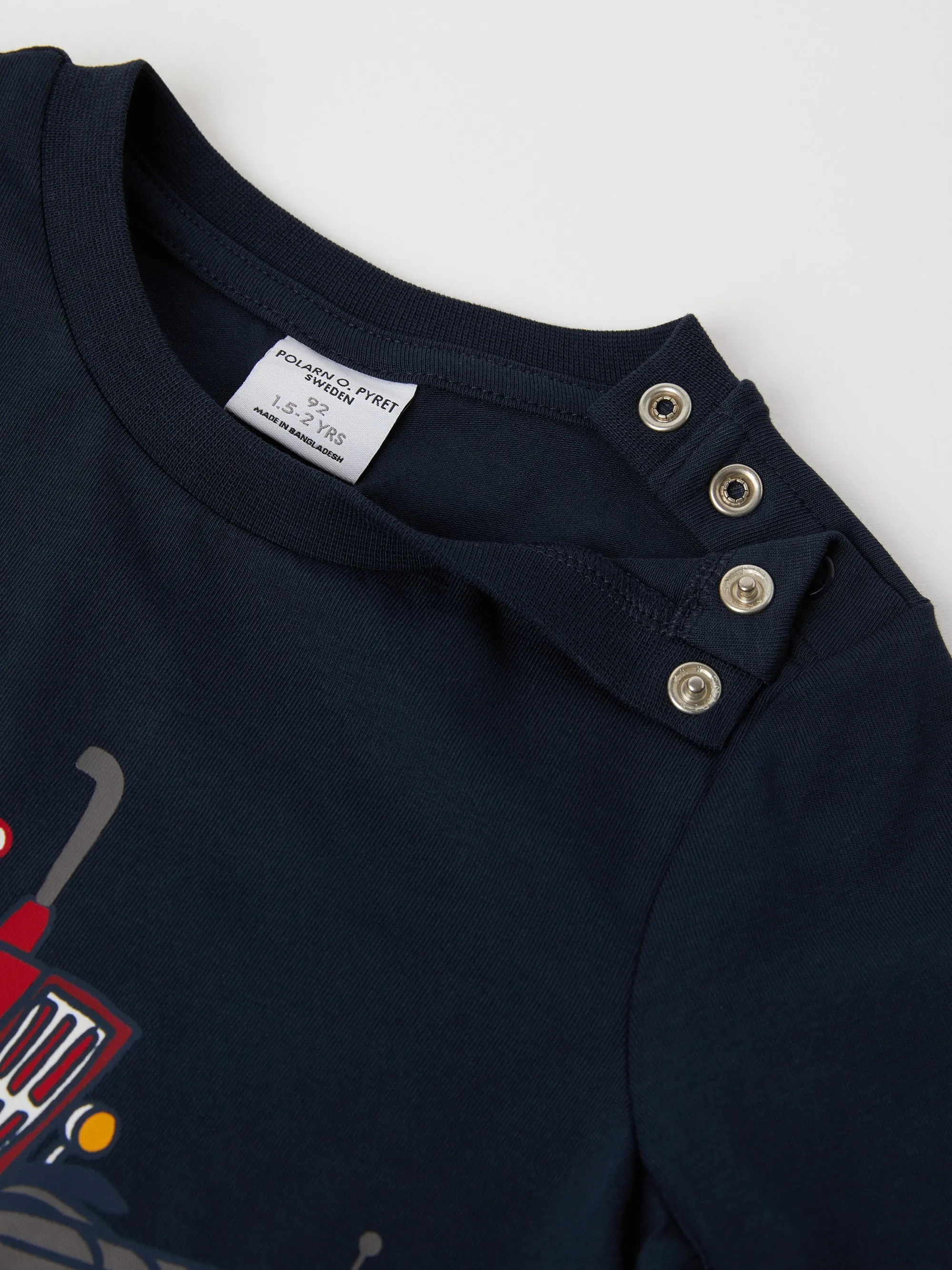 Tractor Print Kids Top