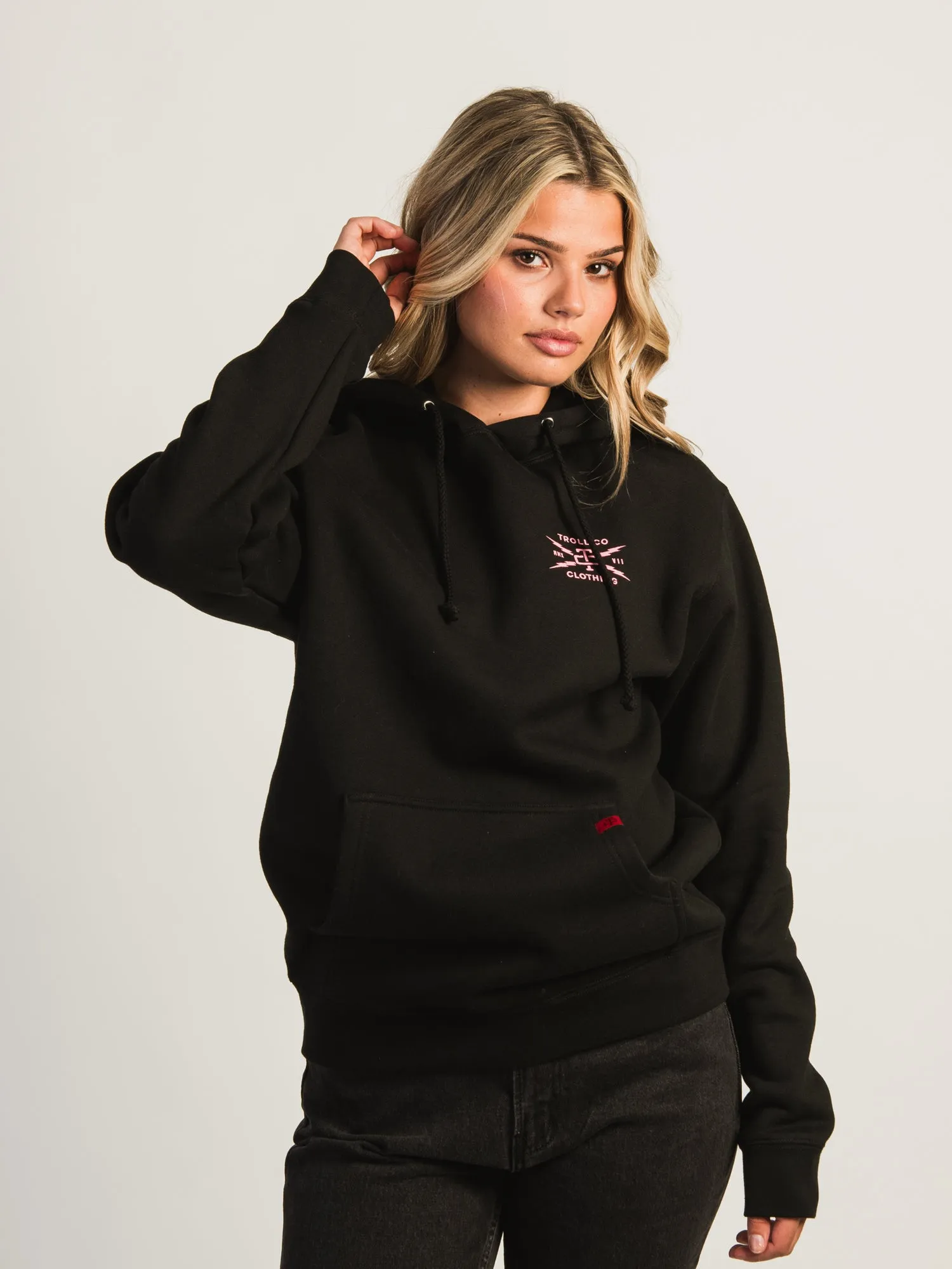 TROLL CO. PAY ME PULLOVER HOODIE