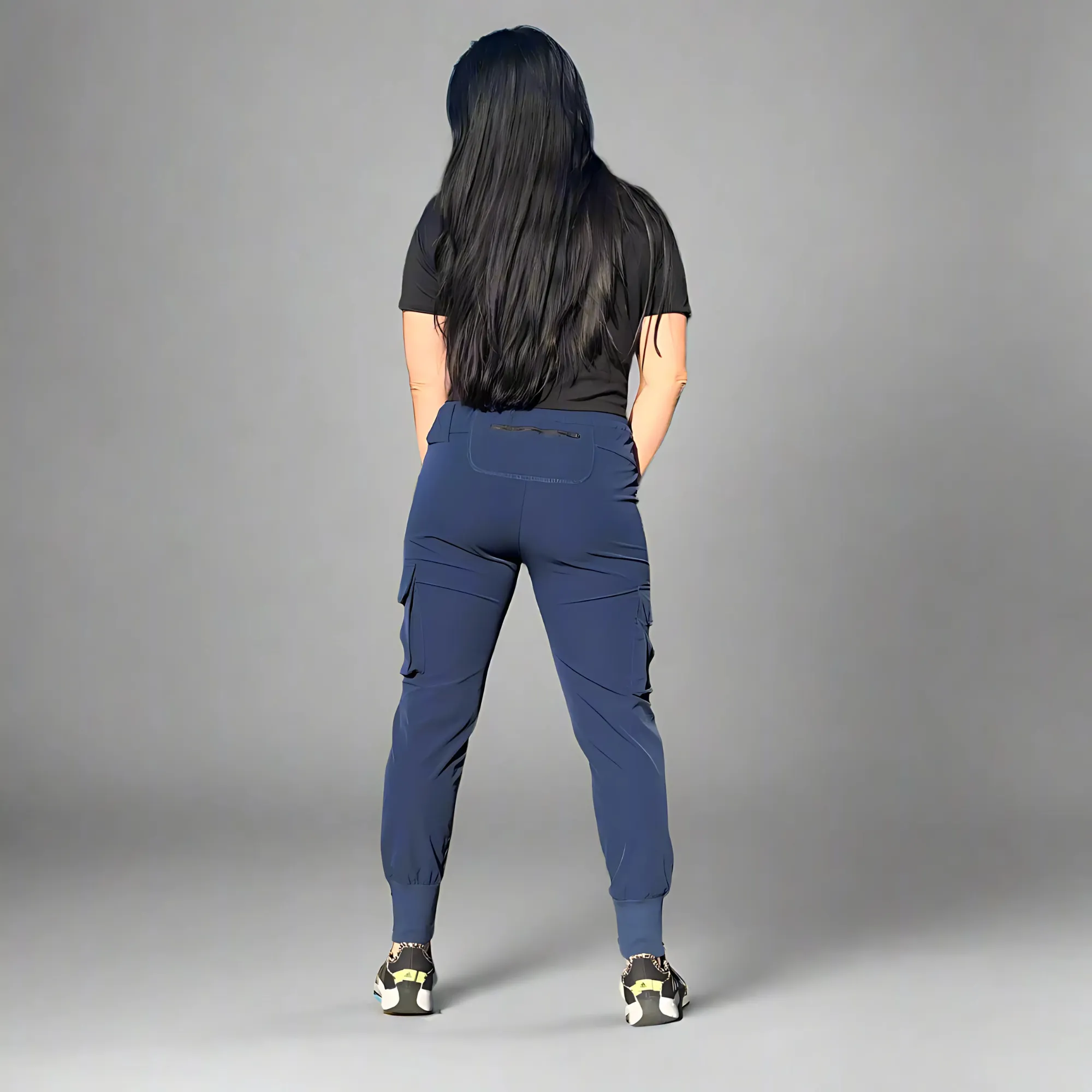 Unisex Urban Flex Cargo Joggers Blue Woman's