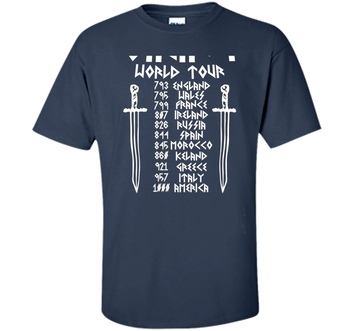 Viking World Tour T- Shirt