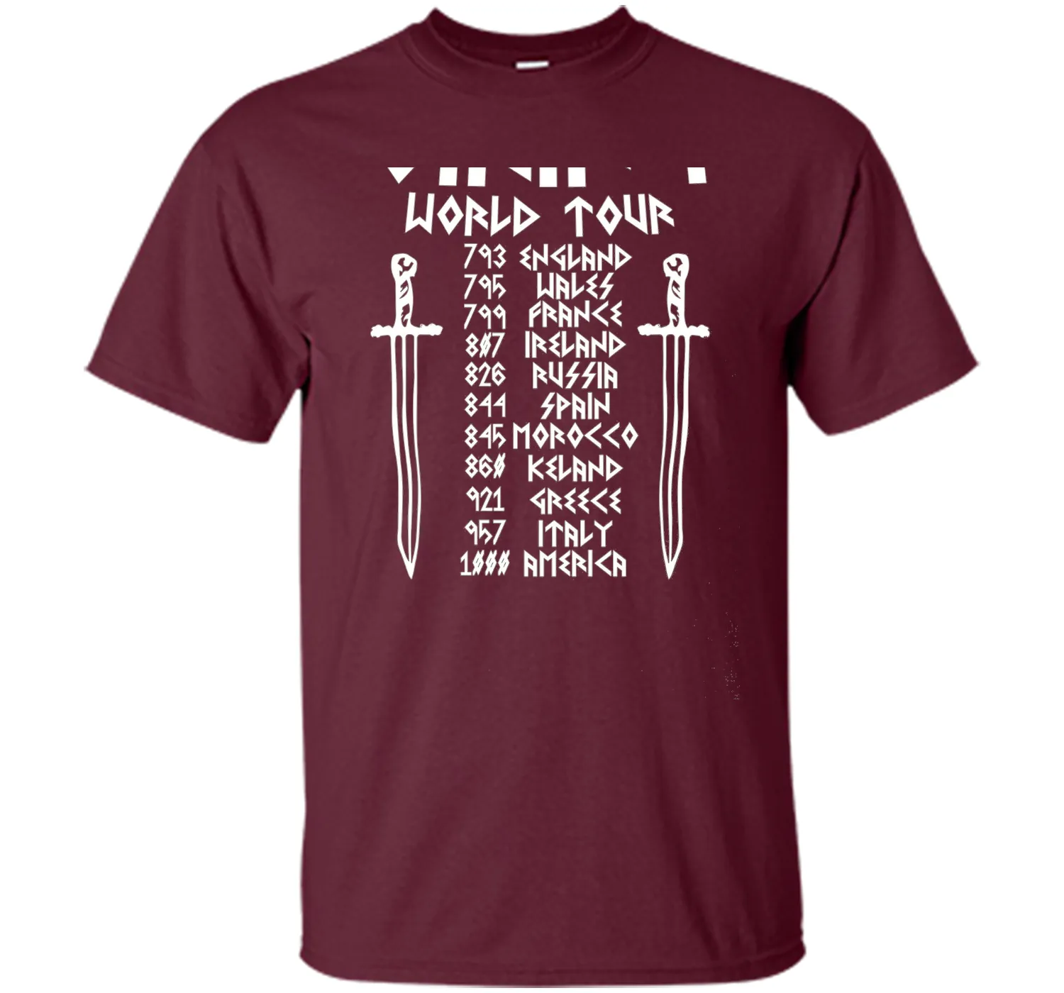 Viking World Tour T- Shirt