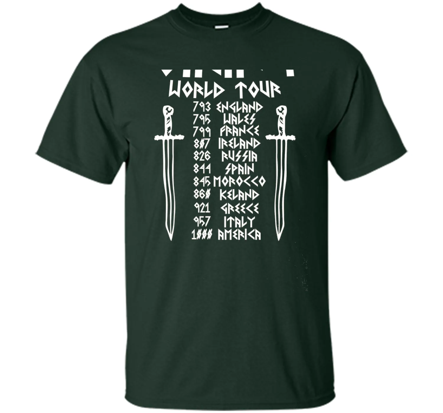 Viking World Tour T- Shirt