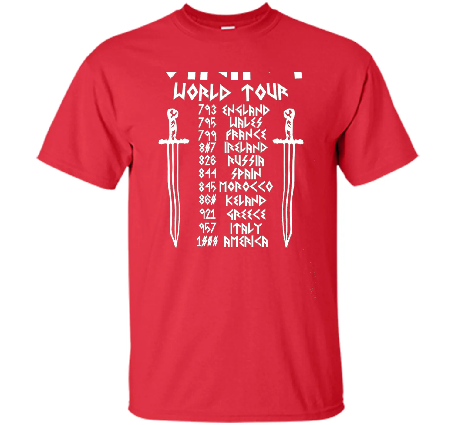 Viking World Tour T- Shirt