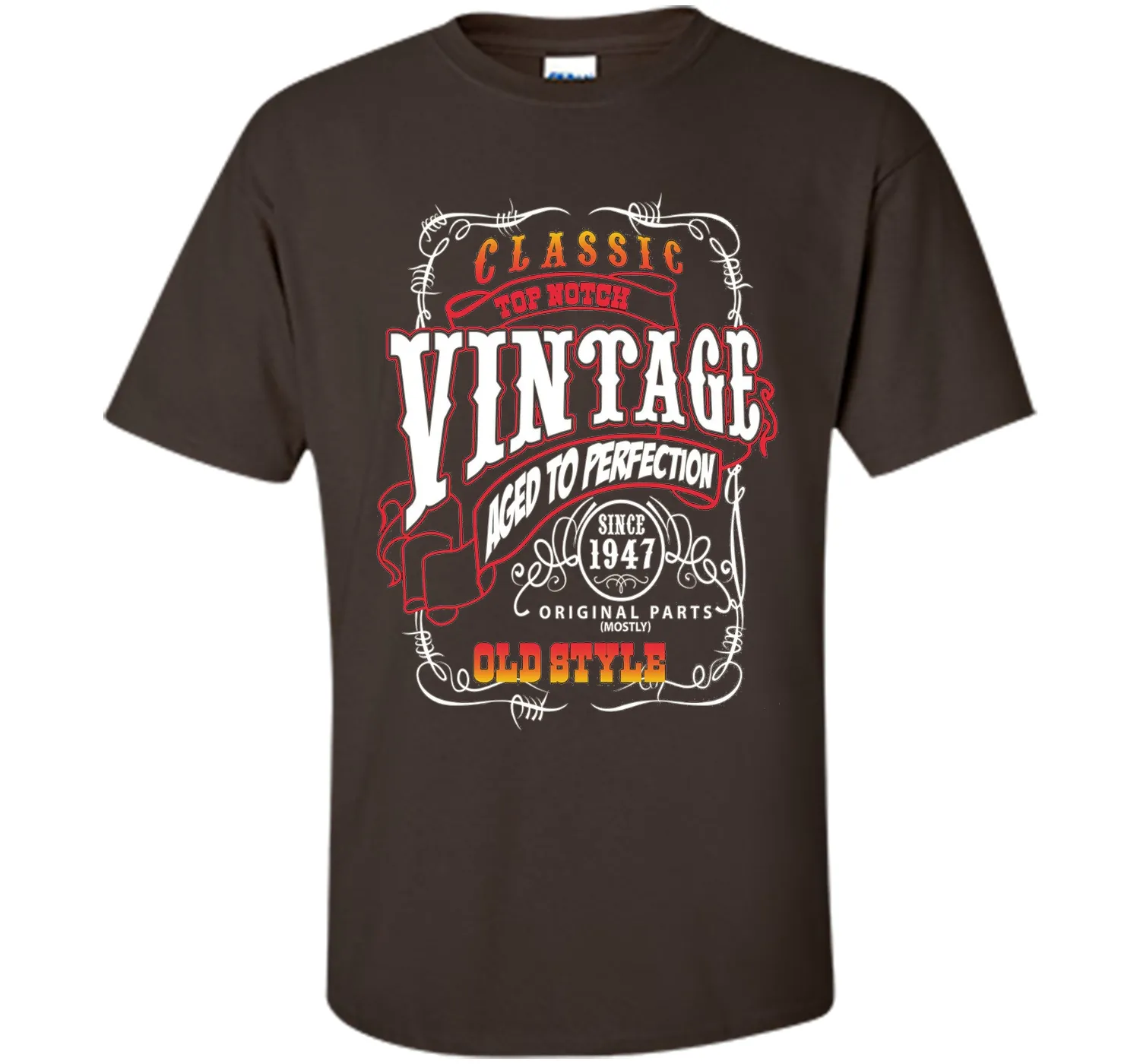 Vintage 1947 Aged To Perfection.69 Years Old Birthday Gifts