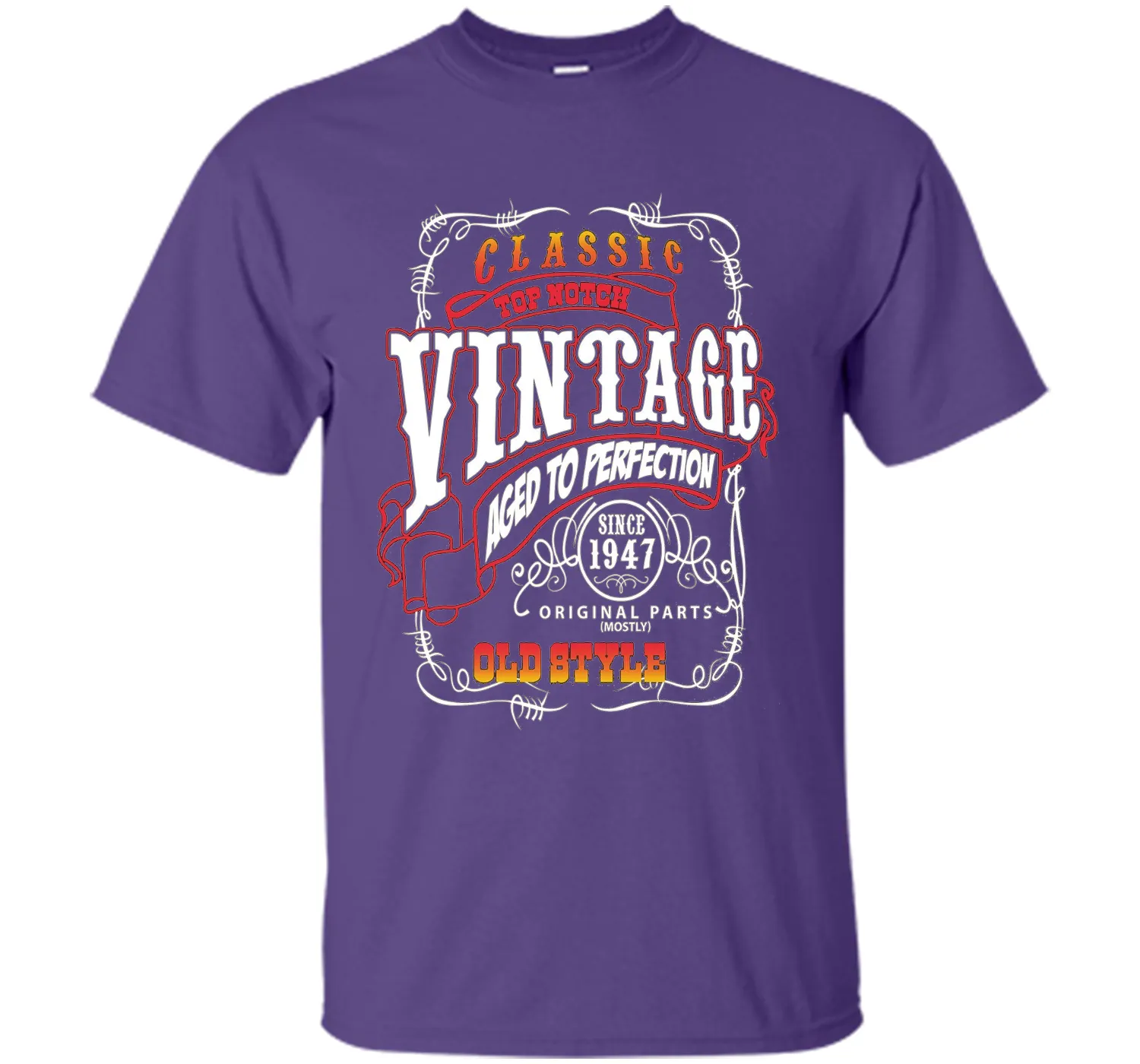 Vintage 1947 Aged To Perfection.69 Years Old Birthday Gifts