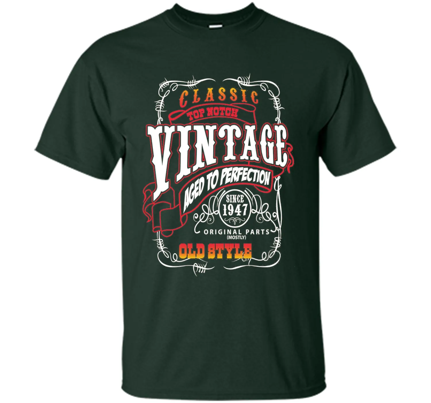 Vintage 1947 Aged To Perfection.69 Years Old Birthday Gifts