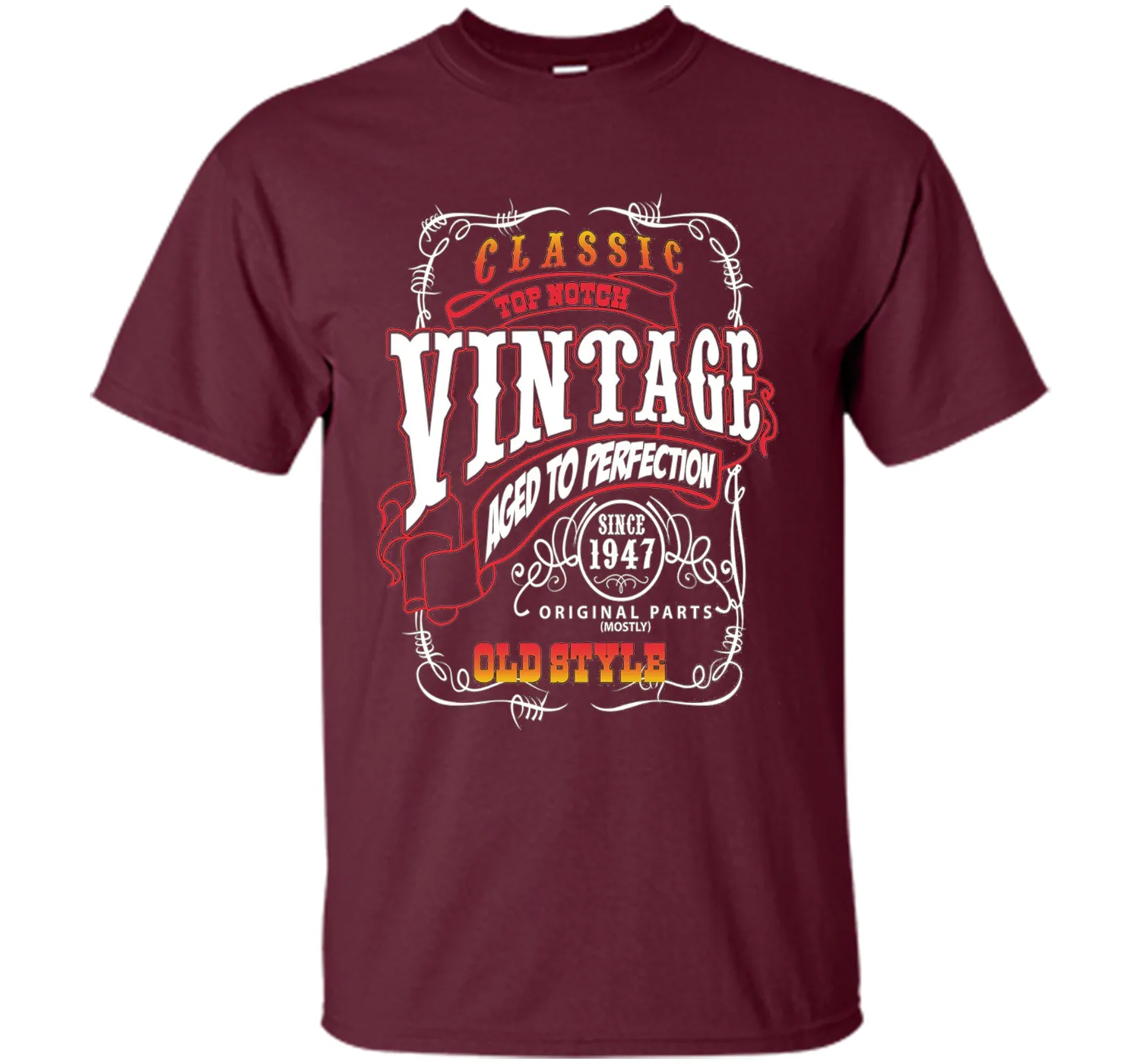 Vintage 1947 Aged To Perfection.69 Years Old Birthday Gifts