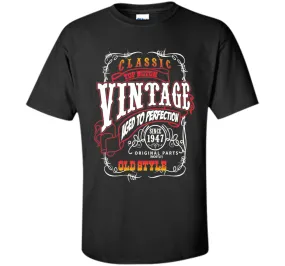 Vintage 1947 Aged To Perfection.69 Years Old Birthday Gifts