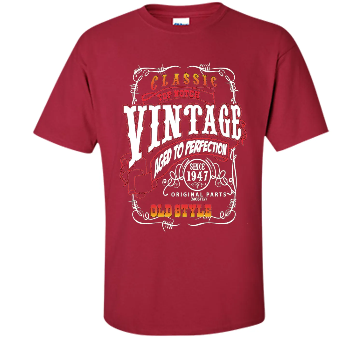 Vintage 1947 Aged To Perfection.69 Years Old Birthday Gifts