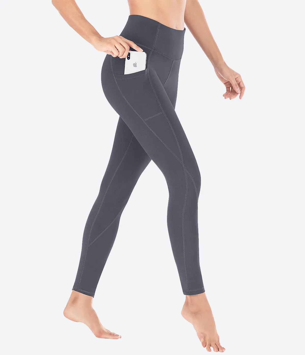Women High Waist Pockets Yoga Pants - HY21