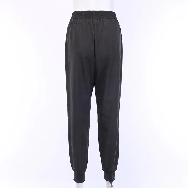 Women's Autumn Casual Loose Striped Joggers