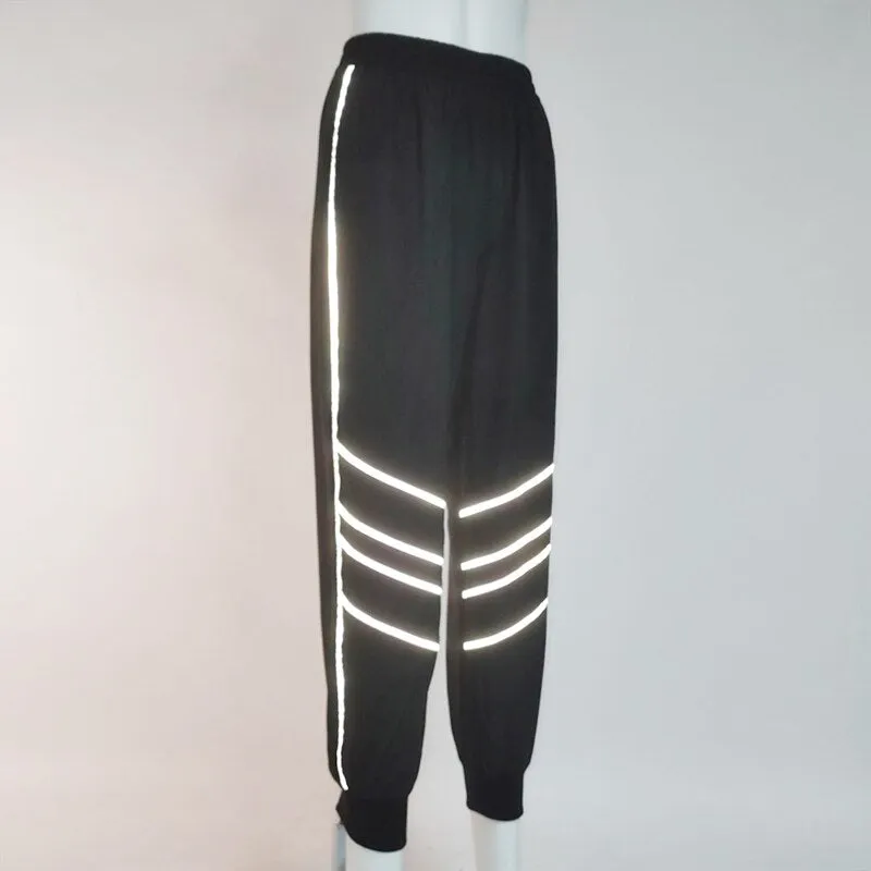 Women's Autumn Casual Loose Striped Joggers