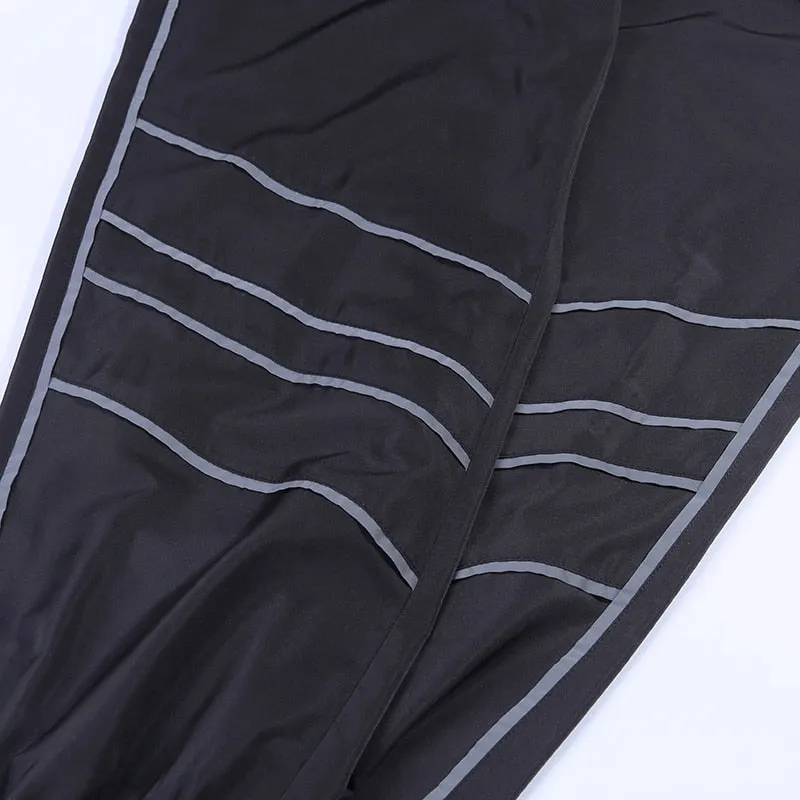 Women's Autumn Casual Loose Striped Joggers