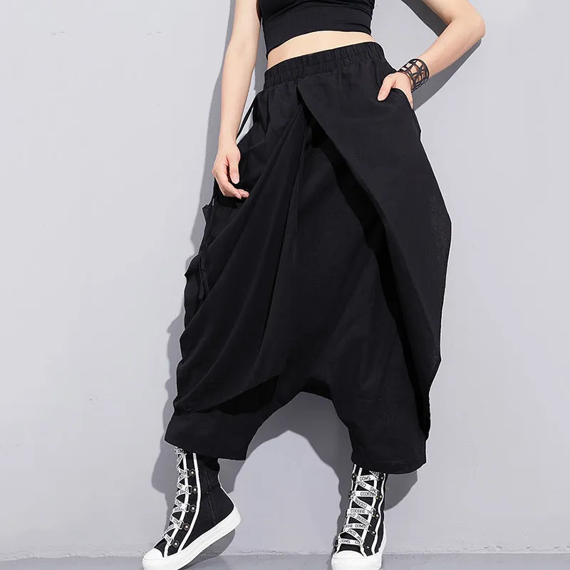 Women's Spring Elastic High-Waist Long Pants
